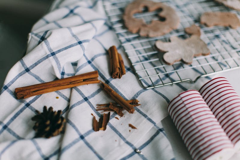 Cinnamon sugar dessert pizza with sweet glaze