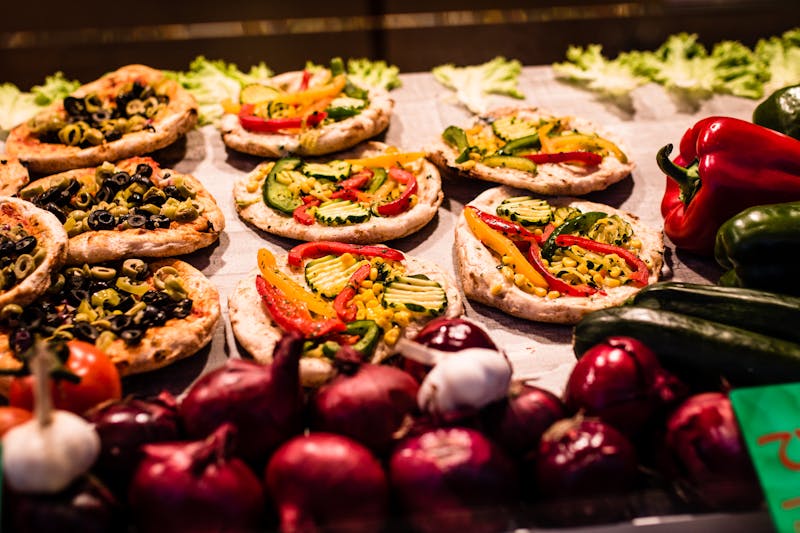 BBQ chicken pizza with grilled chicken and barbecue sauce